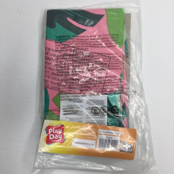 Play Day 31" Inner Tube Green Inflated Beach Pool Sea Fun Kids Summer Float - Picture 4 of 4